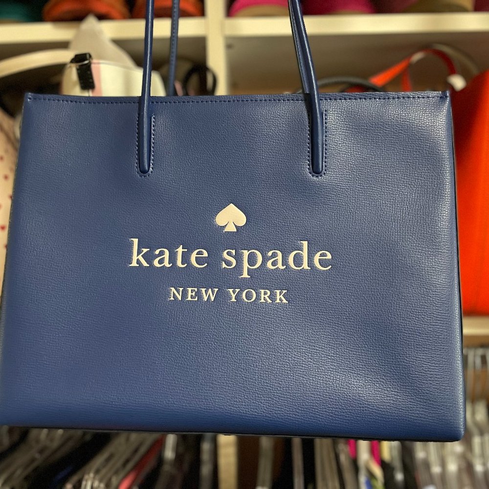 Kate Spade New York trista leather large shopper tote WKR00382